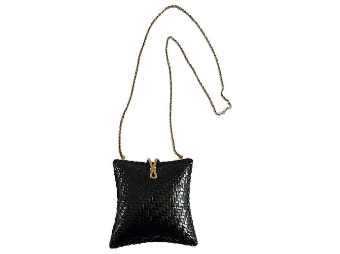 Rodo Sacs à main Noir Bijouterie dorée