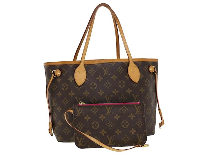 LOUIS VUITTON NEVER FULL PM MONOGRAM M40155 Tote Bag Shoulder Bag