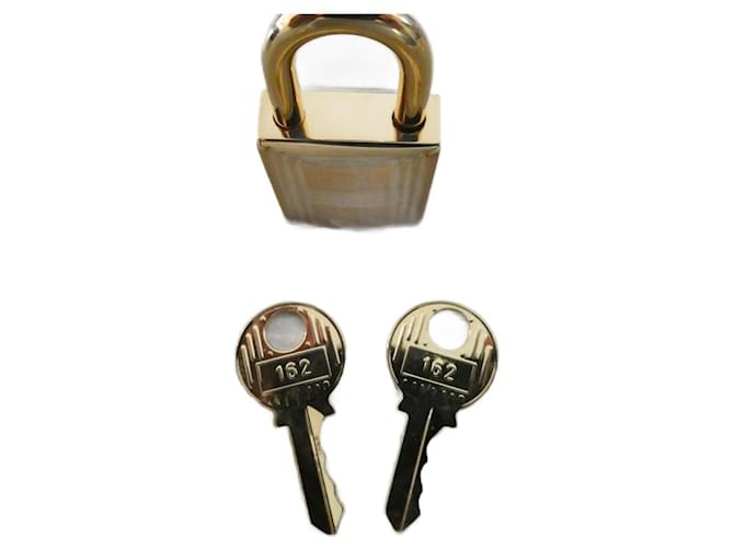 lucchetto hermès in acciaio dorato NUOVO per kelly bag ,Birkin , Gold hardware  ref.961293