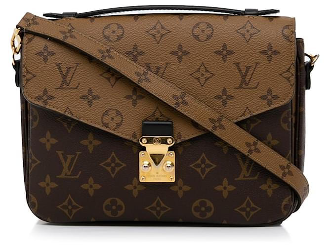 Louis Vuitton Monogram Pochette Metis - Brown Handle Bags