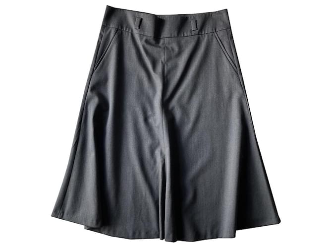 Hugo Boss Skirts Grey Wool Elastane  ref.961686