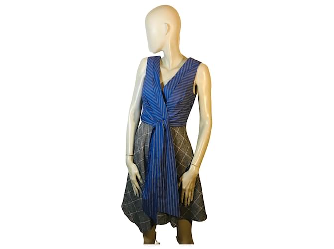 Claudie Pierlot cotton and linen dress Multiple colors  ref.961729