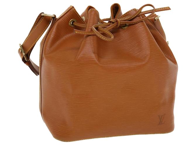 LOUIS VUITTON Louis Vuitton Petit Noe M44107 Epi Leather Red Gold