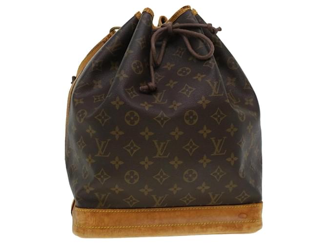 LOUIS VUITTON Shoulder Bag M42224 Noe Monogram canvas Brown Women