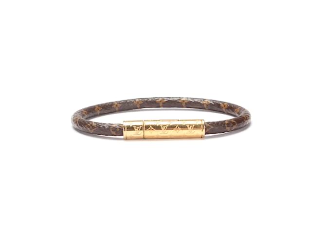 Keep it cloth bracelet Louis Vuitton Grey in Cloth - 32298322
