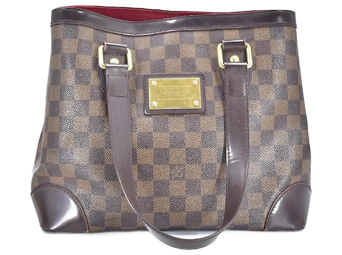 Louis Vuitton Damier Ebene Hampstead PM Brown Cloth ref.961979 - Joli Closet