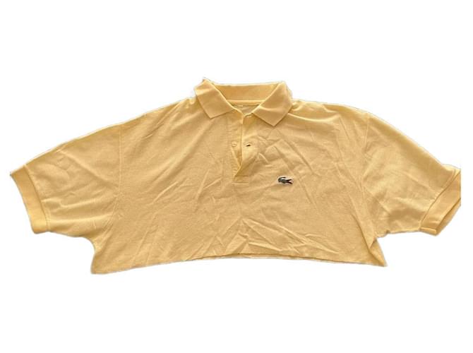 Lacoste Tops Yellow Cotton  ref.962010