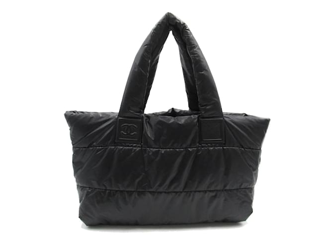 Chanel Nylon Coco Cocoon Tote Bag A47107 Black Cloth ref.962242 - Joli  Closet