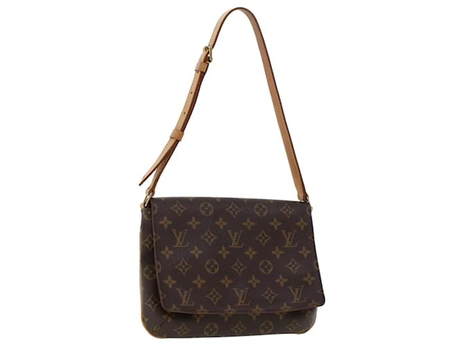 LOUIS VUITTON Monogramm Musette Tango Schultertasche mit kurzem Riemen M51257 Auth bin4553 Leinwand  ref.962391