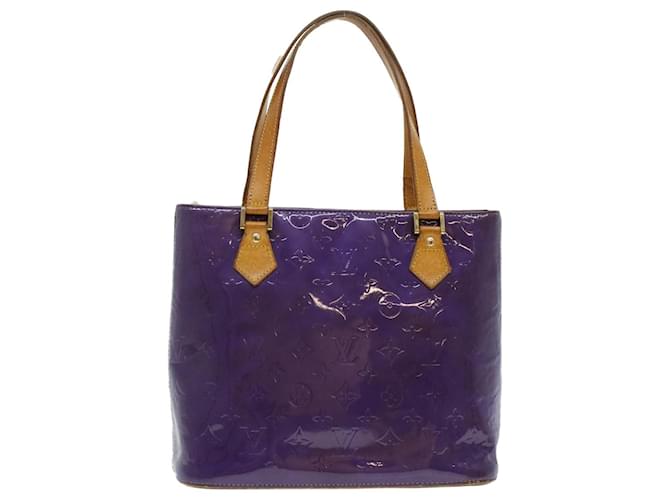 Louis Vuitton Purple Monogram Vernis Houston Bag Louis Vuitton