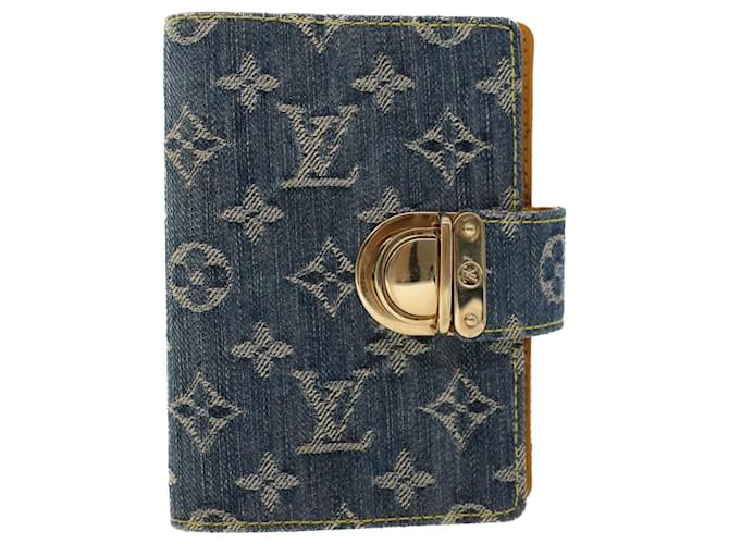 Louis Vuitton Monogram Blue Denim Agenda Day Planner