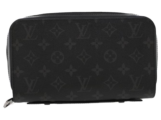 Louis Vuitton Zippy XL Negro Lienzo  ref.963037