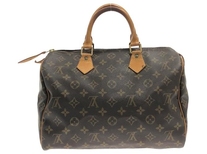 Louis Vuitton Speedy 30 Brown Cloth ref.963119 - Joli Closet