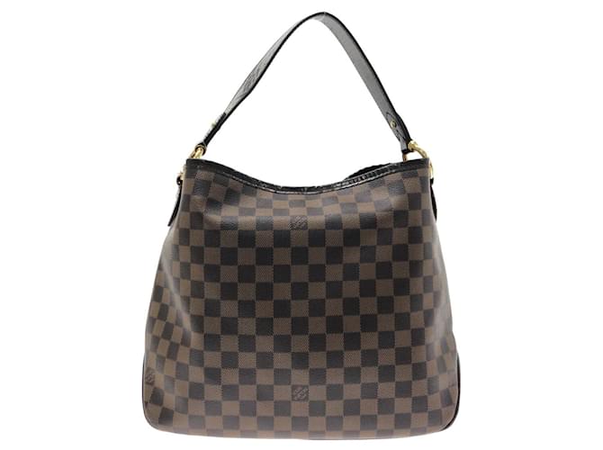 LV striped leather fabric  Louis Vuitton Brown Leather material