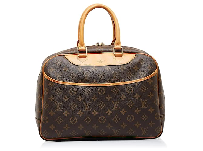 Louis Vuitton Monogram Canvas Deauville Top Handle Bag