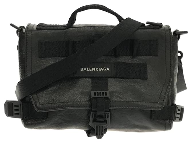 BALENCIAGA◆Army メッセンジャーバッグ ブラック すぐ届く！BALENCIAGA ARMY メッセンジャー バッグ (BALENCIAGA