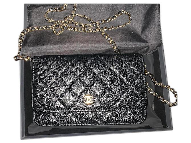 Chanel Wallets Black