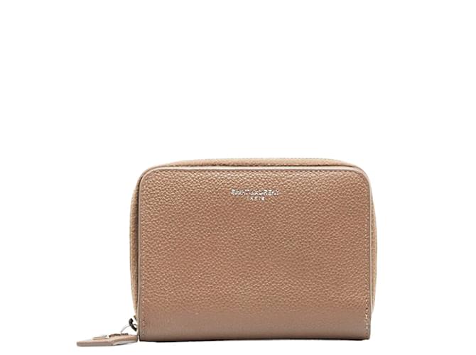Yves Saint Laurent Leather Rive Gauche Zip Around Wallet 414661