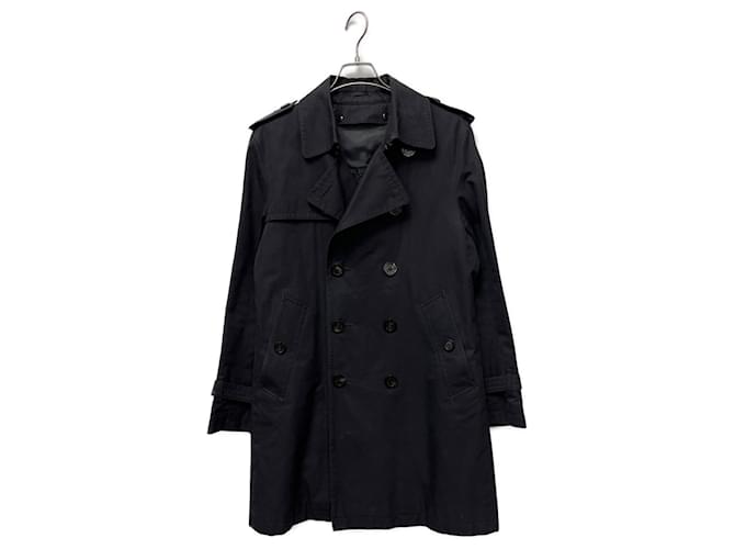 Burberry Men Coats Outerwear Black Cotton  ref.963913