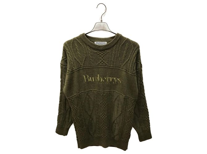 Burberry Pullover Khaki Wolle
