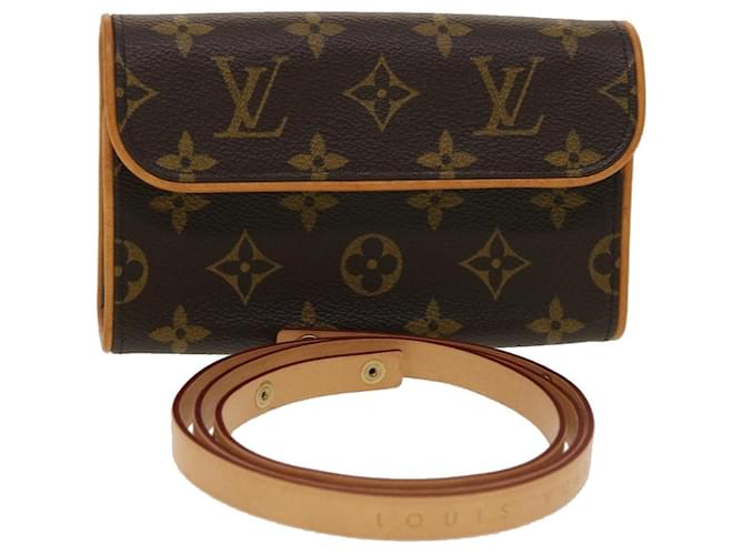 LOUIS VUITTON Monogram Pochette Florentine Waist bag M51855 LV Auth 45307  Cloth ref.964145 - Joli Closet