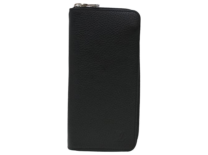 Louis Vuitton Zippy Wallet Vertical Black Leather  ref.964398
