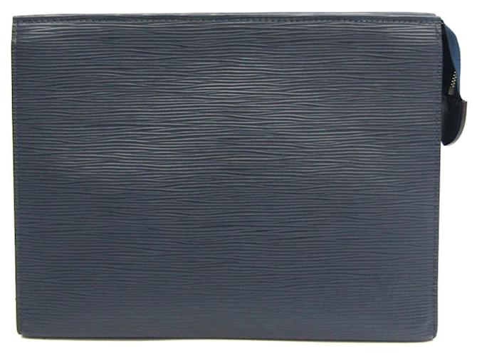 Louis Vuitton Poche Toilette Navy blue Leather  ref.964412