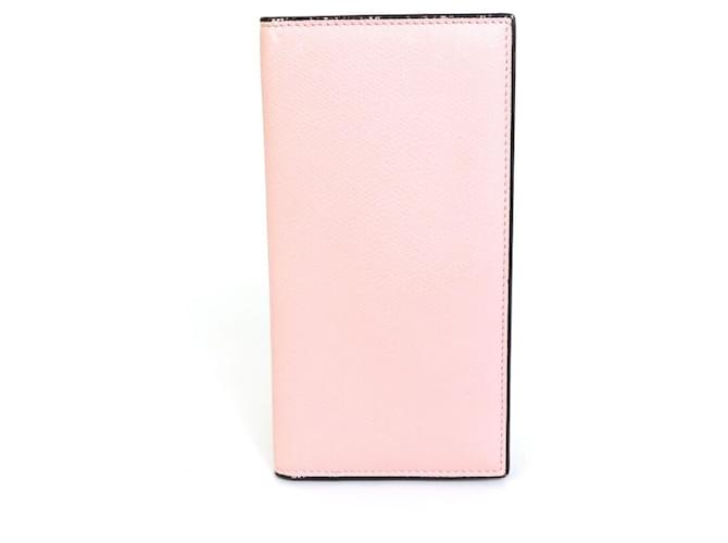 VALEXTRA Pink Leather  ref.964416