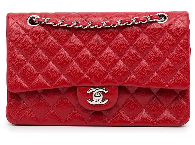 Chanel Timeless Medium Caviar Red