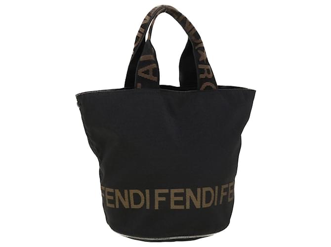 Fendi, Bags, Fendi Tote Bag Black Canvas