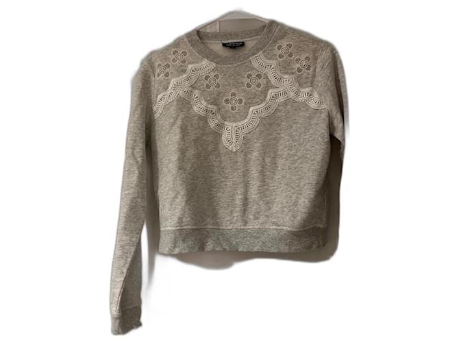 Topshop Knitwear Grey Cotton  ref.964946