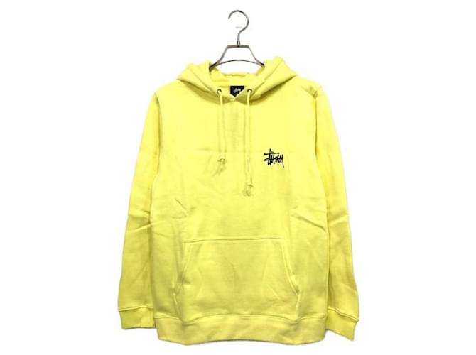 Autre Marque ****STUSSY Yellow Hoodie Cotton Polyester  ref.965077