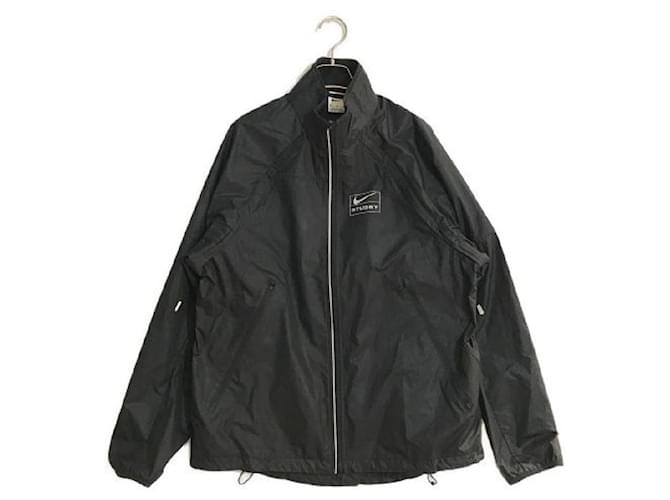 Autre Marque ****STUSSY x NIKE Black Convertible Jacket Polyester  ref.965082