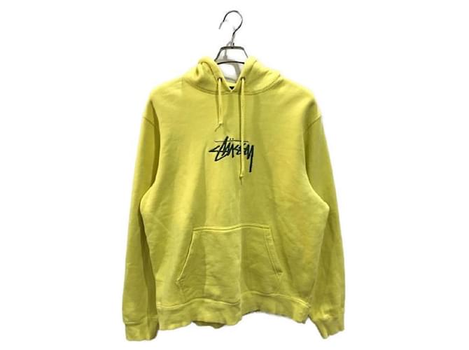 Autre Marque ****STUSSY Yellow Hoodie Cotton Polyester  ref.965115