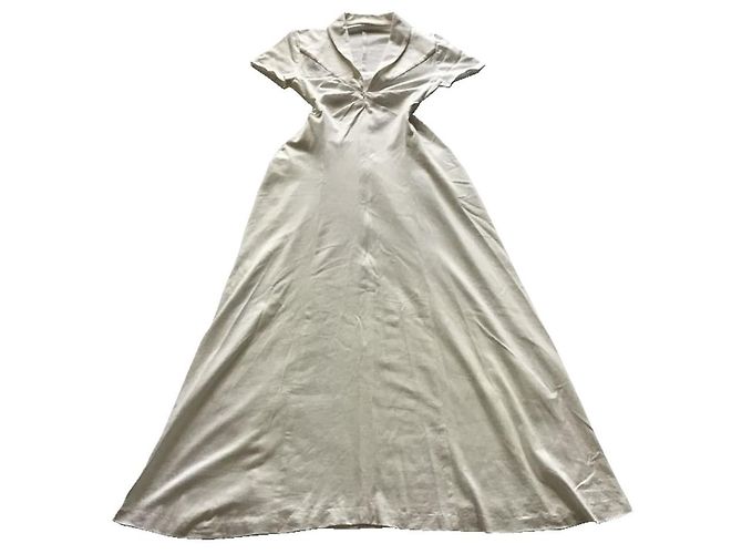 Autre Marque ***Vestido maxi hecho a pedido Blanco