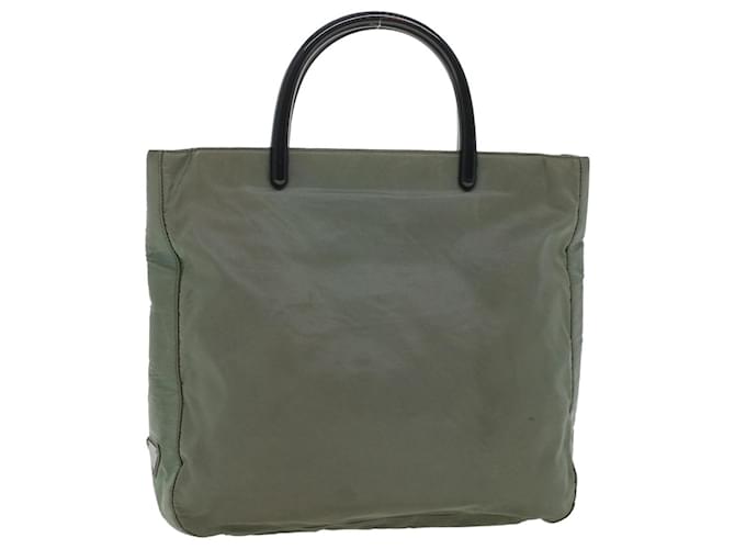 PRADA Hand Bag Nylon Gray Auth cl584 Grey  ref.965164