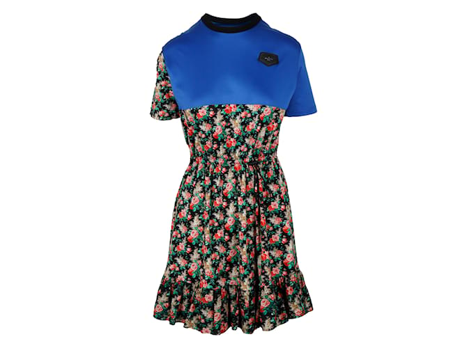Louis Vuitton Rose Print Tunic Dress Multiple colors Cotton  ref.965266