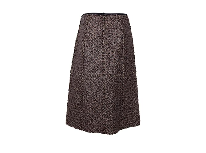 Tory Burch Sequin Embellished Wool Skirt Purple  ref.965267
