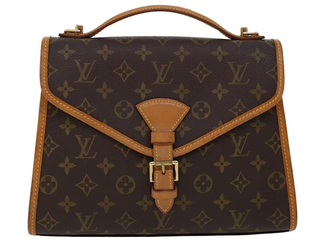 Louis Vuitton Beverly Braun Leinwand  ref.965400