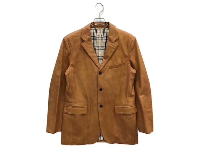 Burberry Blazers Jackets Brown Leather  ref.965752
