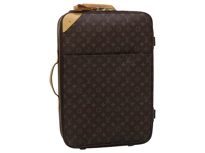 LOUIS VUITTON Pegase 60 Monogram Canvas Business Suitcase Travel Bag