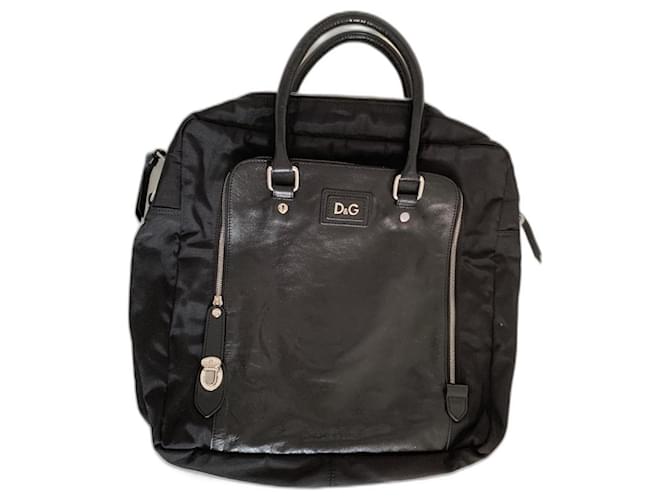 Dolce & Gabbana Handtaschen Schwarz Leder  ref.966019