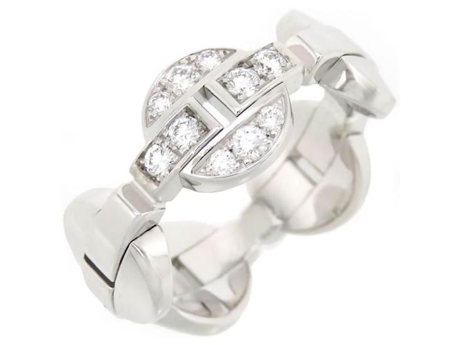 *Cartier Imari Ring Diamond Ladies CARTIER [Good Condition] [Used] [Jewelry] Silvery White gold  ref.966028