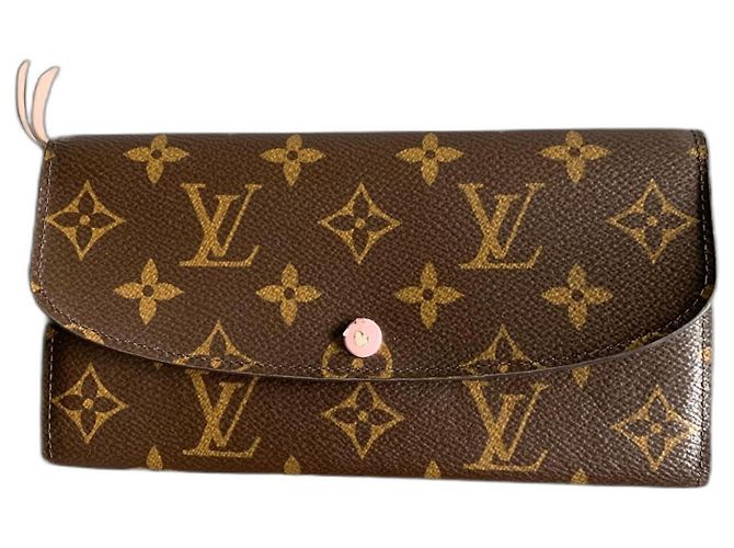 Cartera Louis Vuitton Emilie Monogram Rosa