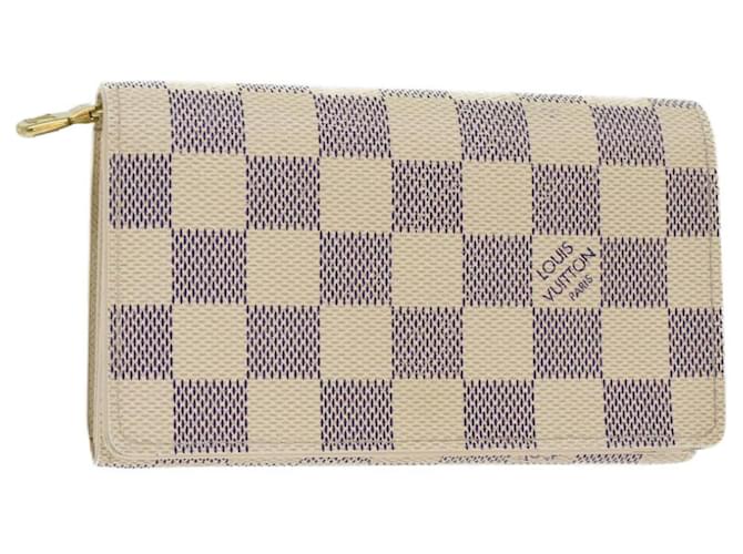 Louis Vuitton Damier Azur Anais Wallet N63241 Women's Damier Azur