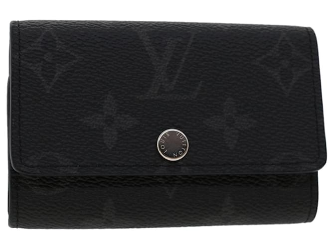 Louis Vuitton Key Holder Multicles 6 Damier Graphite Black in