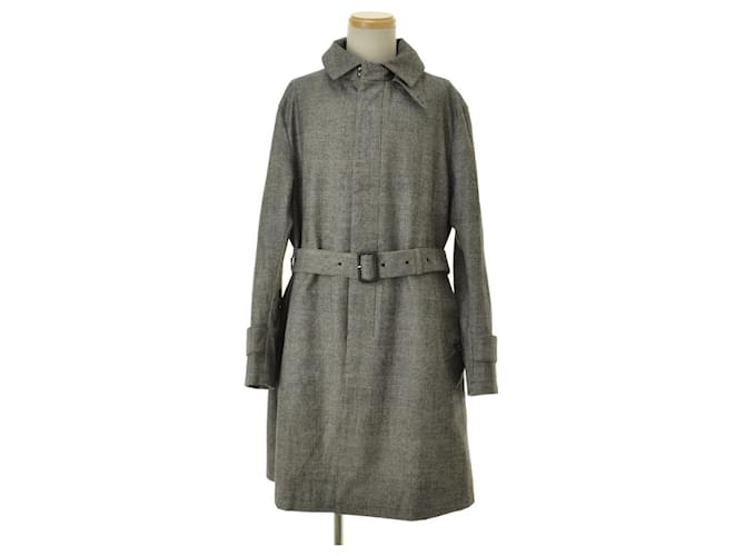 Loro Piana Coats, Outerwear Grey Wool Viscose  ref.967015