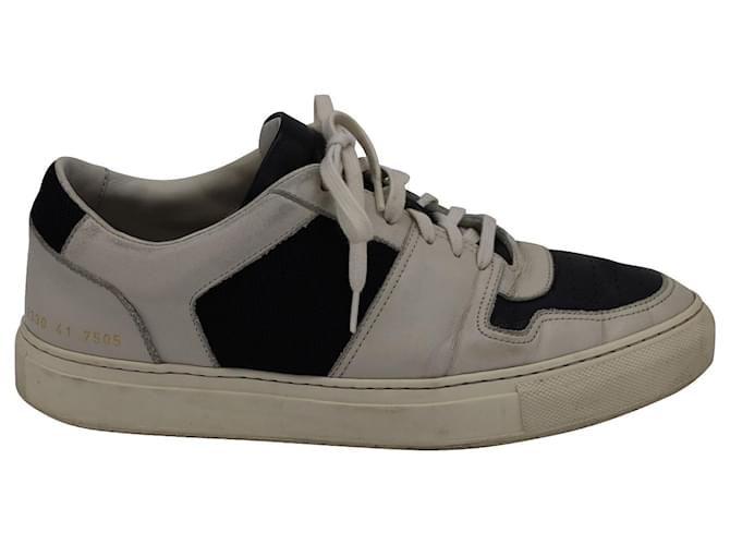 Autre Marque Common Projects Bball Decades Low Sneakers aus grauem Leder  ref.967043