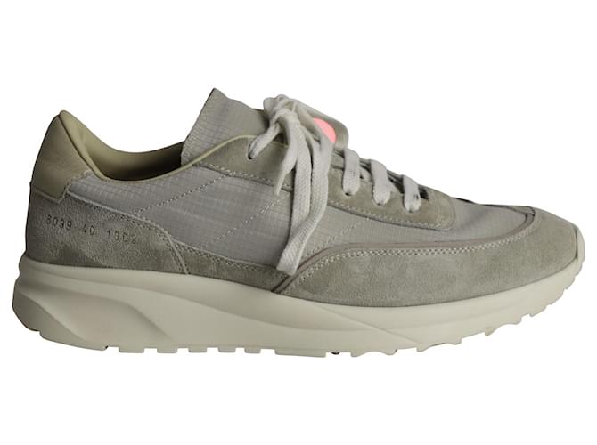 Autre Marque Common Projects Track 80 Sneakers in Grey Suede  ref.967208