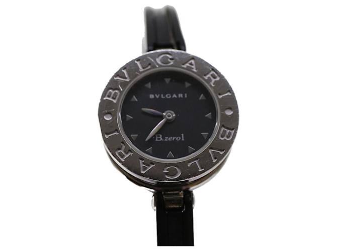Bulgari BVLGARI Watches Zero One Stainless Steel Silver Black Auth 45729 Silvery  ref.967460